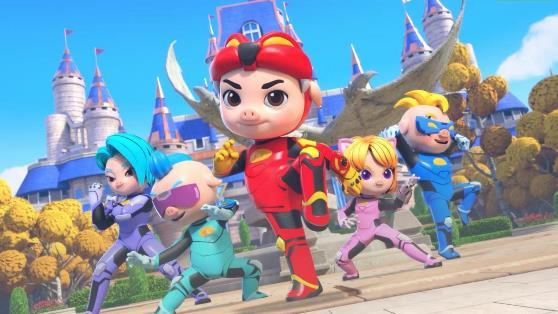 猪猪侠之超星五灵侠 第五季,勇闯奇幻星域,守护地球家园